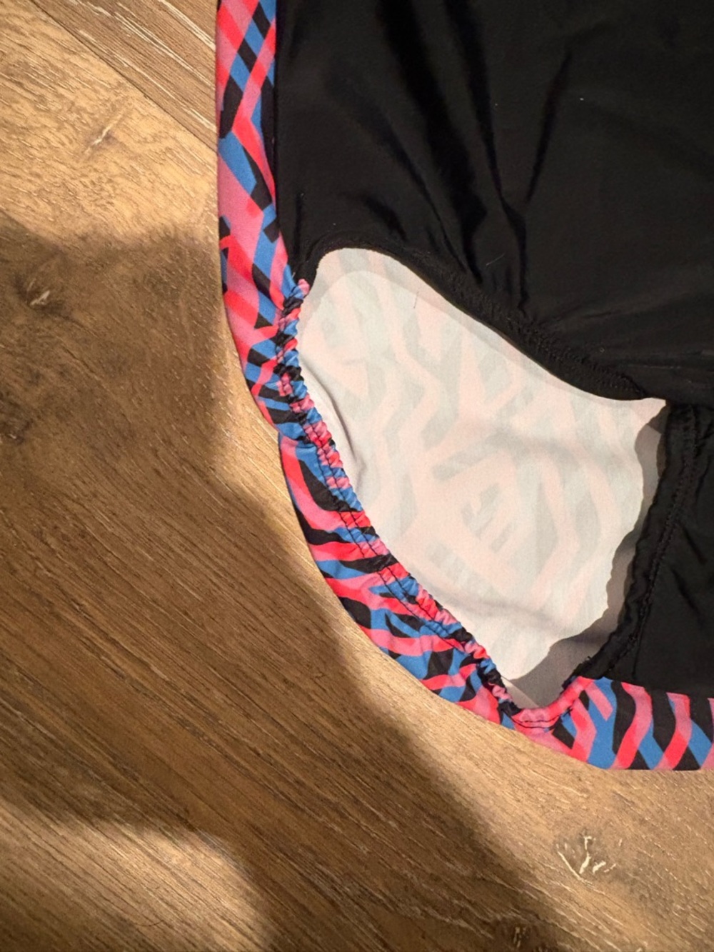 Black/Multi Colored Girls' Plum Leotard w - Picture 3 of 6